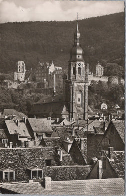 Germany Postcard - Heidelberg Blick Auf Heiliggeist-Kirche SW10693