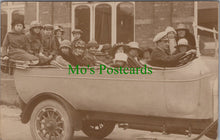 Load image into Gallery viewer, Social History Postcard - People of a Charabanc Trip SW10361
