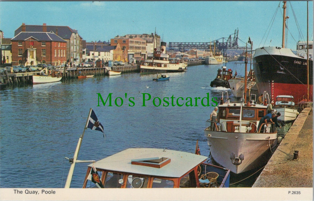Dorset Postcard - The Quay, Poole   SW10377
