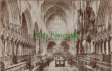 Devon Postcard - Exeter Cathedral, Choir East  SW10391