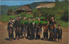 Load image into Gallery viewer, Thailand Postcard - Village of Meao (Hill Tribe), Doi Suthep Chiengmai SW10475
