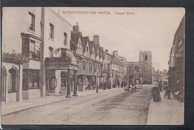 Warwickshire Postcard - Stratford-On-Avon - Chapel Street - Mo’s Postcards 