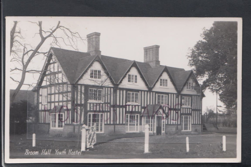 Warwickshire Postcard - Broom Hall, Youth Hostel - Mo’s Postcards 
