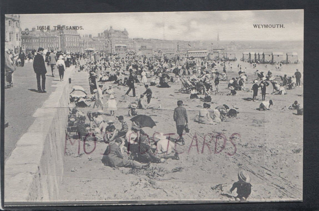 Dorset Postcard - The Sands, Weymouth - Mo’s Postcards 