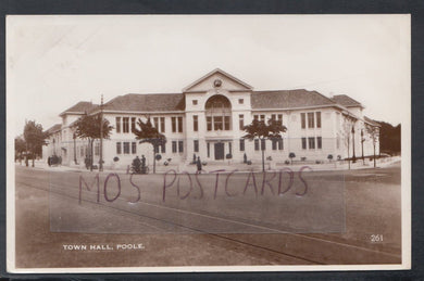 Dorset Postcard - Town Hall, Poole - Mo’s Postcards 