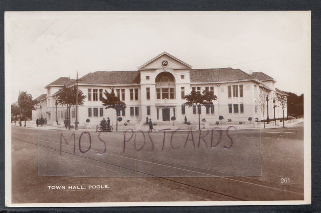 Dorset Postcard - Town Hall, Poole - Mo’s Postcards 
