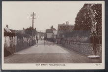 Load image into Gallery viewer, Dorset Postcard - Main Street, Piddletrenthide - Mo’s Postcards 

