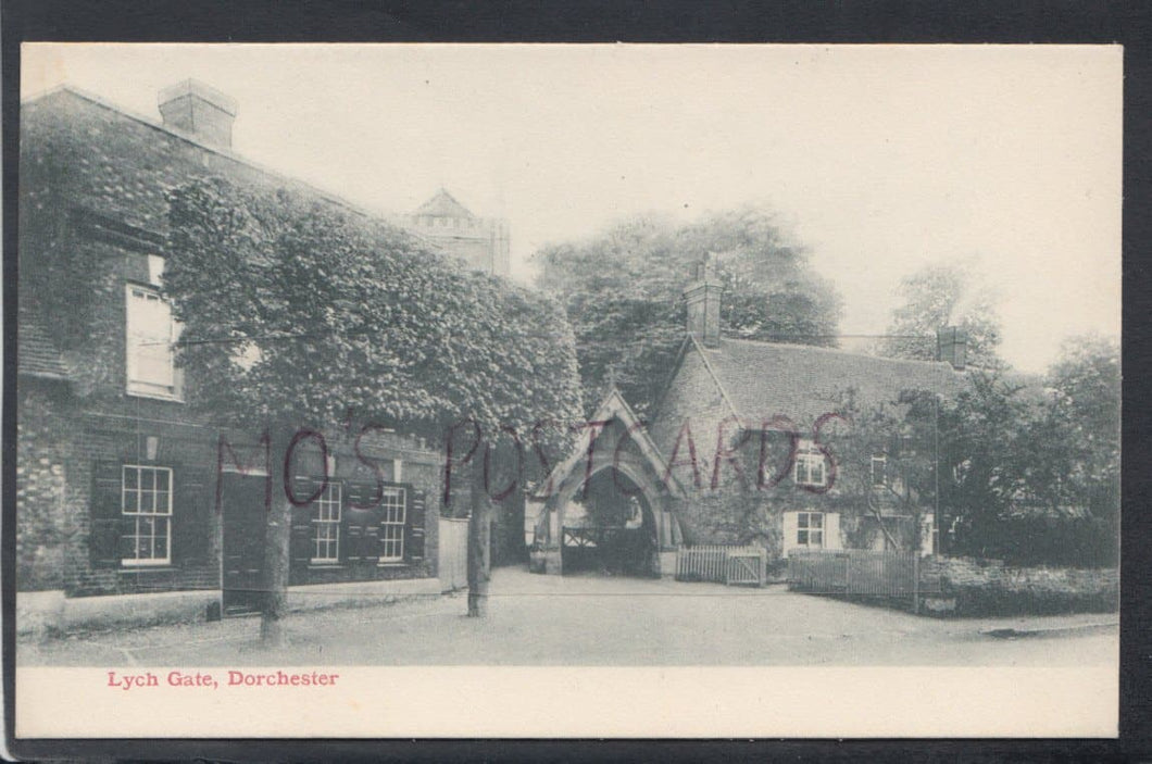 Dorset Postcard - Lych Gate, Dorchester - Mo’s Postcards 