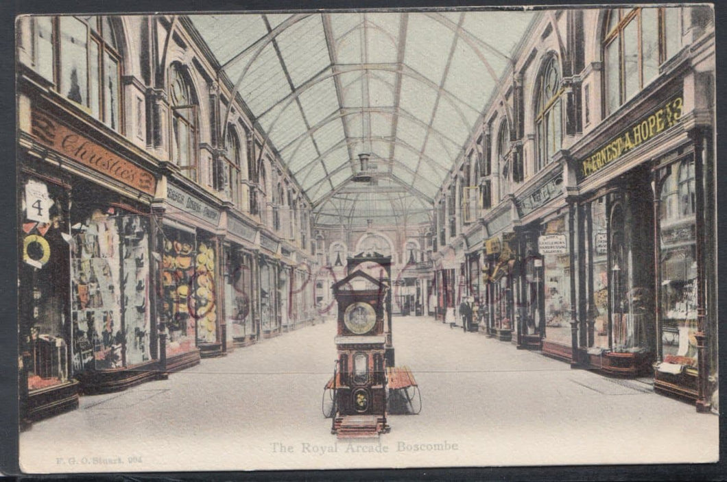 Dorset Postcard - The Royal Arcade, Boscombe - Mo’s Postcards 