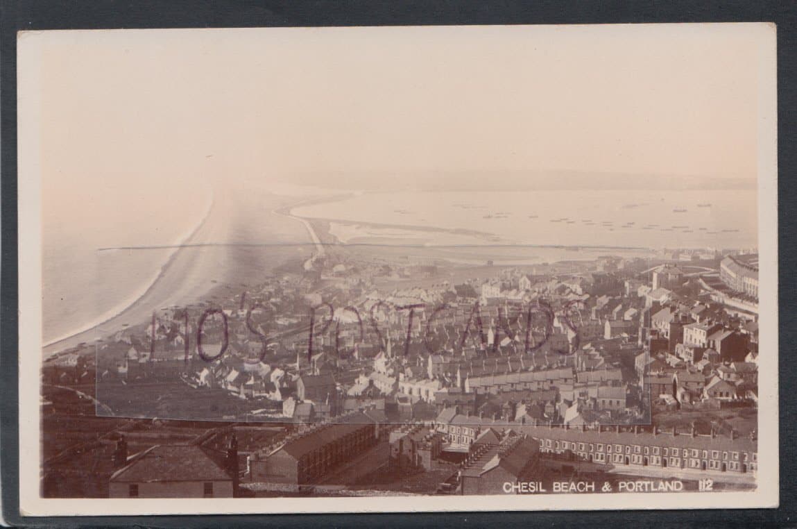 Aerial View on Chesil Beach on Isle of Portland, UK Stock Image - Image of  postcard, dorset: 95609887