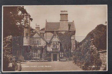 Dorset Postcard - Coram Court, Lyme Regis - Mo’s Postcards 