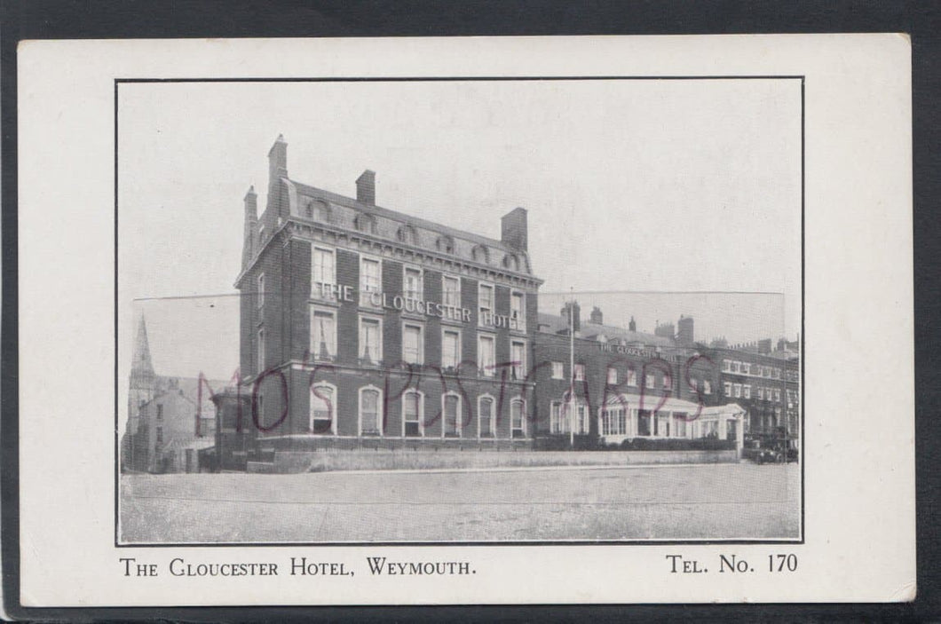Dorset Postcard - The Gloucester Hotel, Weymouth - Mo’s Postcards 