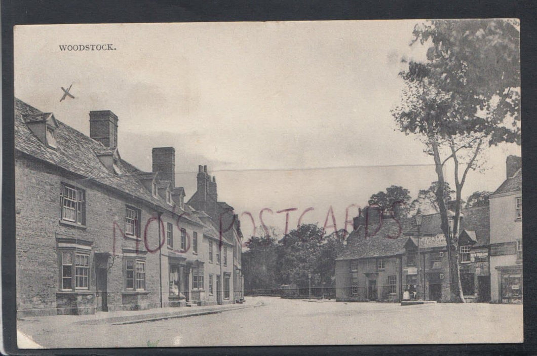 Oxfordshire Postcard - Woodstock Village, 1915 - Mo’s Postcards 