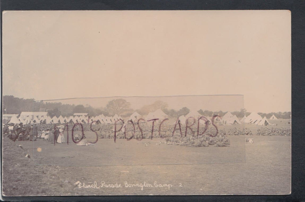 Military Postcard - Church Parade, Bovington Camp - Mo’s Postcards 