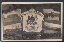 Load image into Gallery viewer, Military Postcard - The Royal Garrison Artillery, Portsmouth, Hampshire, 1915 - Mo’s Postcards 
