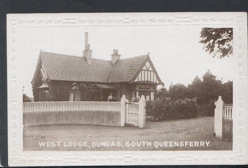 Scotland Postcard - West Lodge, Dundas, South Queensferry - Mo’s Postcards 