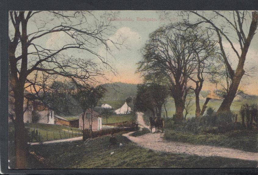 Scotland Postcard - Gateshields, Bathgate,1906 - Mo’s Postcards 