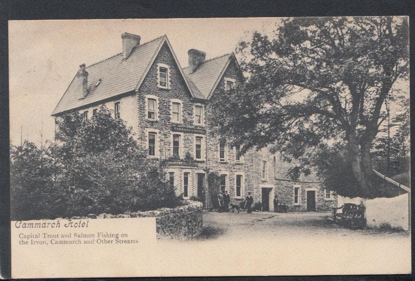 Wales Postcard - Cammarch Hotel, Llangammarch Wells, 1906 - Mo’s Postcards 