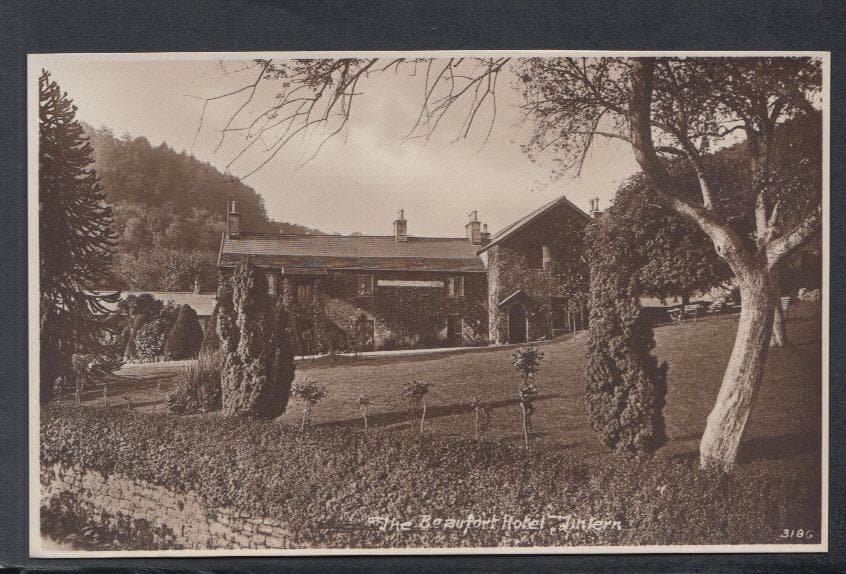 Wales Postcard - The Beaufort Hotel, Tintern - Mo’s Postcards 