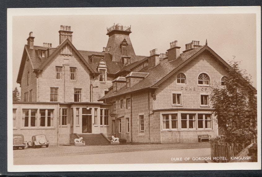 Scotland Postcard - Duke of Gordon Hotel, Kingussie - Mo’s Postcards 