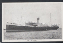 Load image into Gallery viewer, Shipping Postcard - S.S.&quot;Baltavia&quot;- United Baltic Corporation Ltd - Mo’s Postcards 
