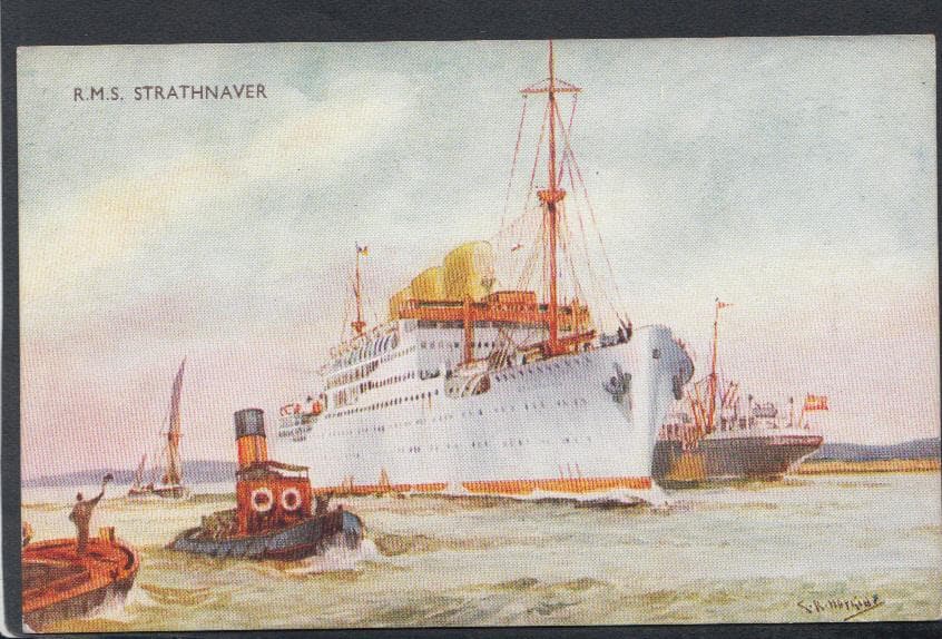 Shipping Postcard - R.M.S.Strathnaver - Mo’s Postcards 