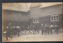 Load image into Gallery viewer, Fox Hunting Postcard - Unknown Location - Huntsmen and Their Hounds - Mo’s Postcards 
