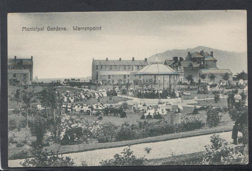 Northern Ireland Postcard - Municipal Gardens, Warrenpoint - Mo’s Postcards 