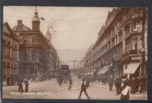 Load image into Gallery viewer, Northern Ireland Postcard - Royal Avenue, Belfast, 1925 - Mo’s Postcards 
