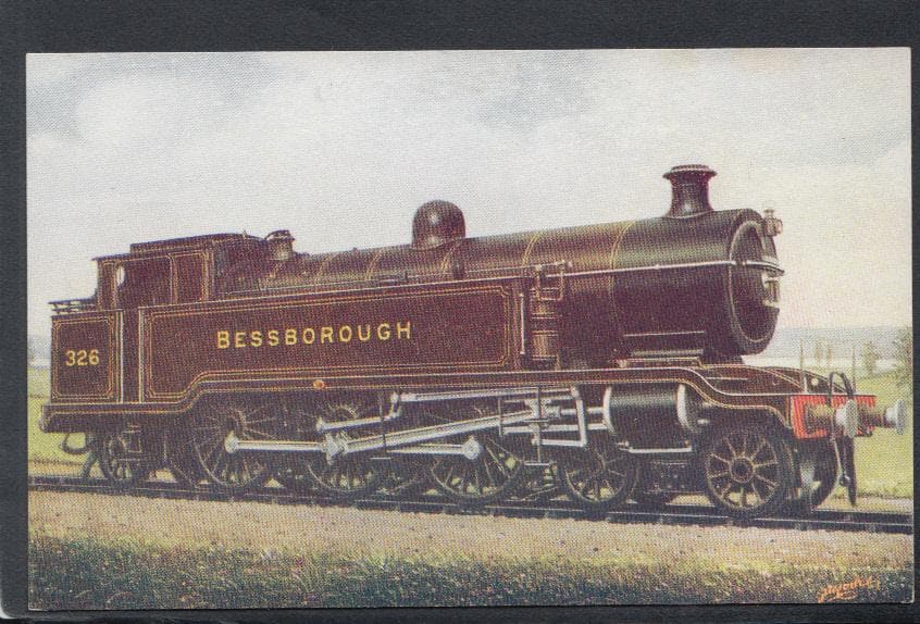 Railway Postcard - Trains -  L.B.S.C.Class 
