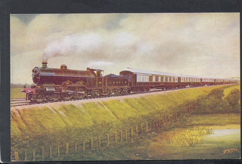 Railway Postcard - Trains - L.B.S.C.Class 