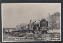 Load image into Gallery viewer, Railway Postcard - Trains - &quot;The Flying Scotsman&quot; Hauled By Class AI Locomotive &quot;Great Central&quot; - Mo’s Postcards 
