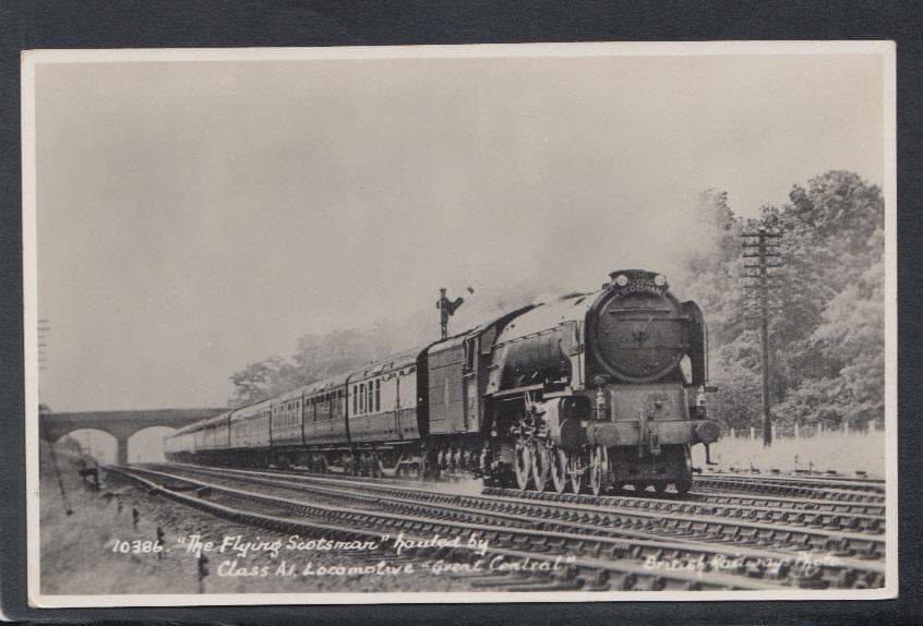 Railway Postcard - Trains - 