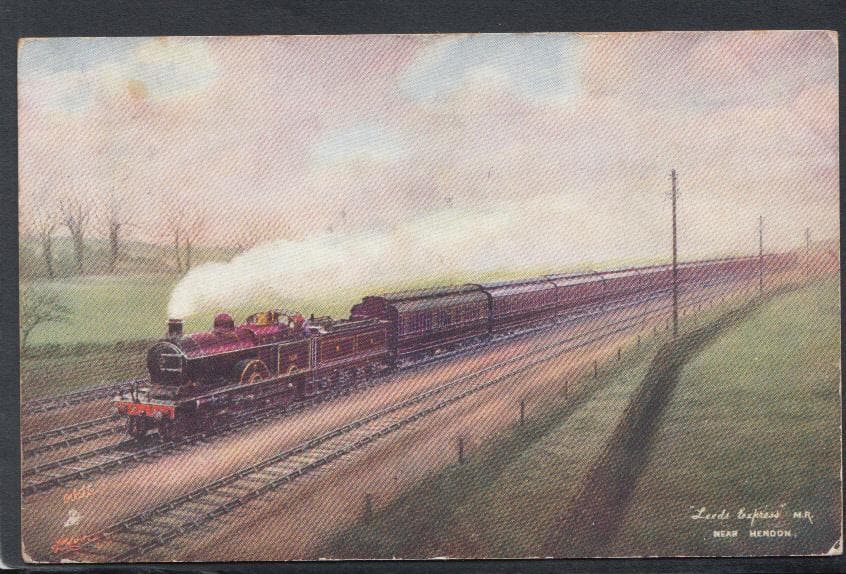 Railway Postcard - Trains - 