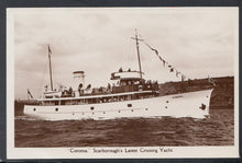 Load image into Gallery viewer, Shipping Postcard - &quot;Coronia&quot;, Scarborough&#39;s Latest Cruising Yacht - Mo’s Postcards 
