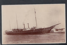 Load image into Gallery viewer, Shipping Postcard - H.M.Y &quot;Victoria and Albert&quot; - Mo’s Postcards 
