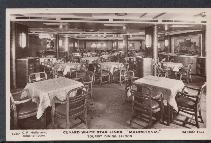 Shipping Postcard - Cunard White Star Line 