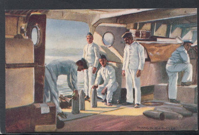 Military Postcard - Naval - 