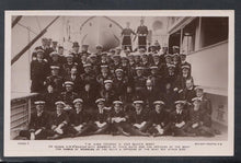 Load image into Gallery viewer, Military Postcard - Naval - T.M.King George V and Queen Mary on Board H.M.S &quot;Medina&quot; - Mo’s Postcards 
