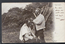 Load image into Gallery viewer, Sussex Postcard - A Sussex Barber Cutting Hair - &quot;Head Wark&quot;, 1903 - Mo’s Postcards 
