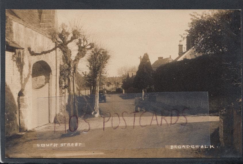 Wiltshire Postcard - South Street, Broadchalk - Mo’s Postcards 