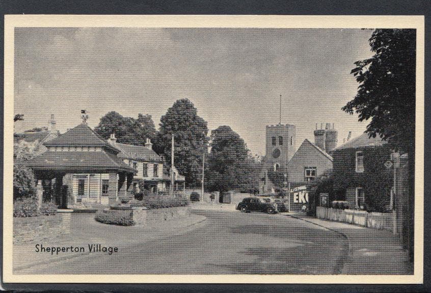 Surrey Postcard - Shepperton Village - Mo’s Postcards 