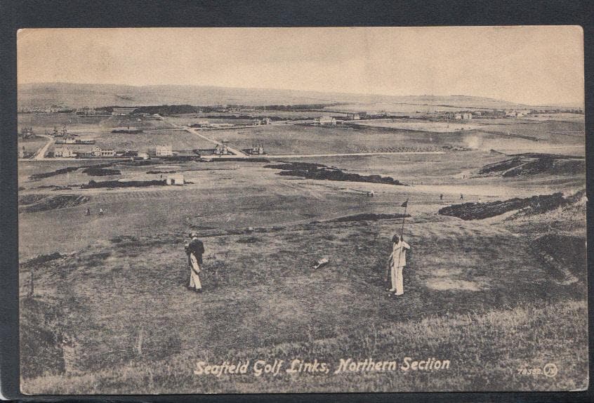 Sports Postcard - Seafield Golf Links, Northern Section, 1916 - Mo’s Postcards 