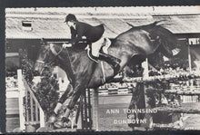 Load image into Gallery viewer, Sports Postcard - Horse Show Jumping - Ann Townsend on Dunboyne - Mo’s Postcards 
