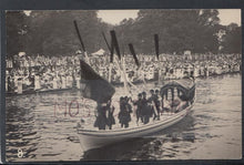 Load image into Gallery viewer, Royalty Postcard - King George V &amp; Queen Mary, Henley Royal Regatta, 12th July 1912 - Mo’s Postcards 
