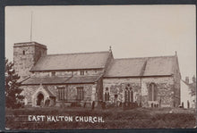Load image into Gallery viewer, Lincolnshire Postcard - East Halton Church - Mo’s Postcards 
