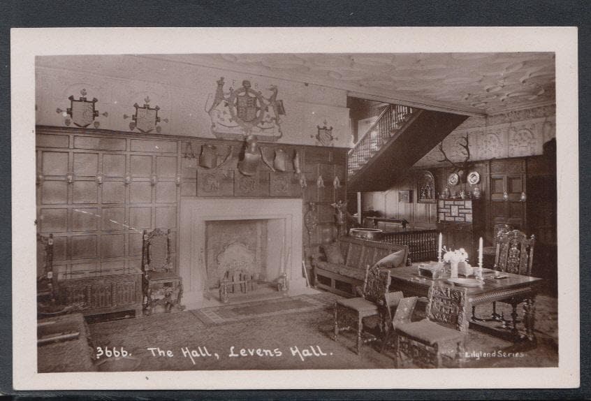 Cumbria Postcard - The Hall, Levens Hall - Mo’s Postcards 