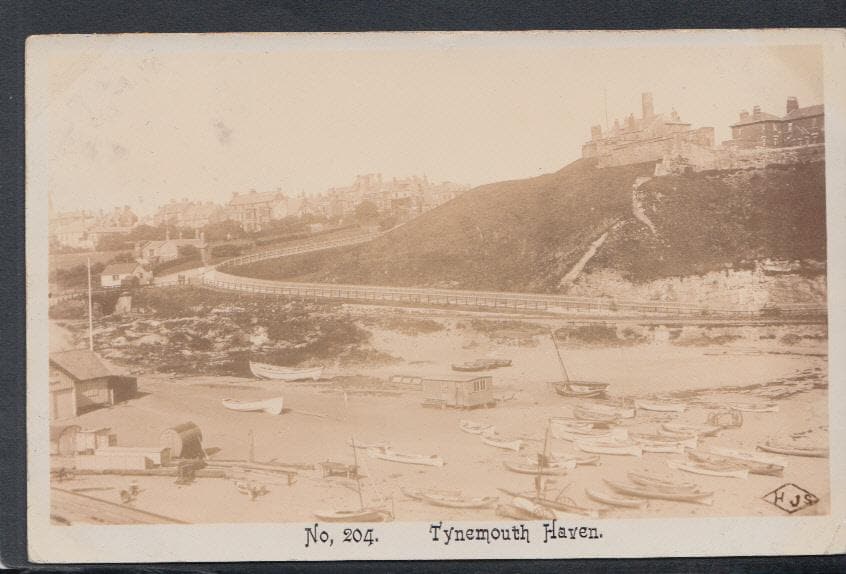 Northumberland Postcard - Tynemouth Haven, 1905 - Mo’s Postcards 