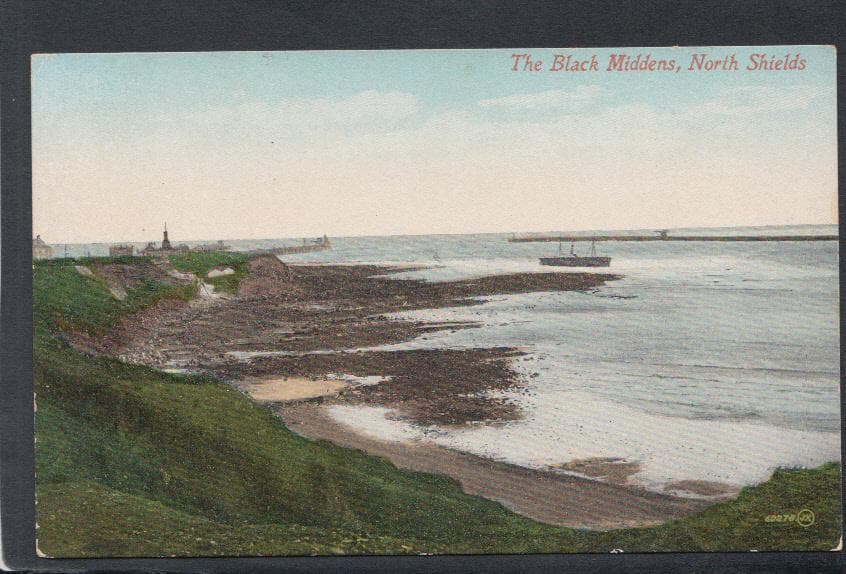 Northumberland Postcard - The Black Middens, North Shields - Mo’s Postcards 