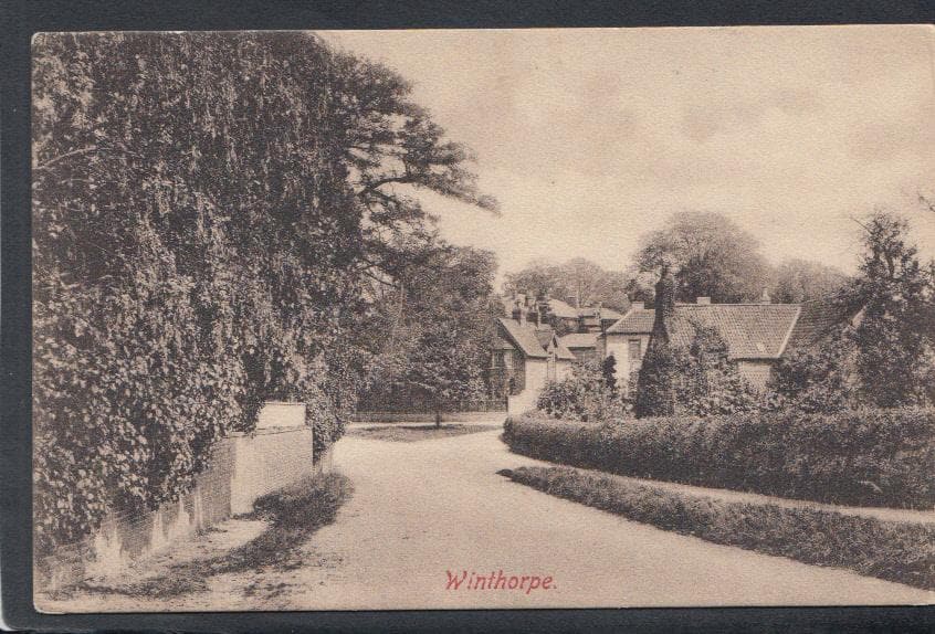 Nottinghamshire Postcard - Winthorpe Village, 1916 - Mo’s Postcards 